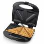 Сандвич тостер titanum, 700 w, триъгълни плочи, черен, tkt002k