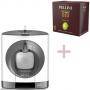 Кафемашина krups dolce gusto oblo kp110131, бяла + кафе капсули pellini bio