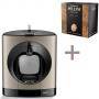 Кафемашина krups dolce gusto oblo kp110t, титан + кафе капсули pellini intenso