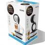 Кафемашина с капсули krups dolce gusto lumio kp130131, 15 bar, 1600 w, бял/черен