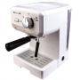 Ръчна еспресо кафемашина finlux fem-1694wh, 1140w, 1.5л. резервоар, бяла