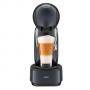 Кафемашина krups, dolce gusto, infinissima, 15 bar, 1500 w, 1.2 л, функция за топли и студени напитки, сив/черен, kp173b31