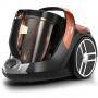 Прахосмукачка без торба rowenta x-trem power 4a+ ro7244ea, 550 w, четка mini turbo, 2.5 л, черен/оранжев