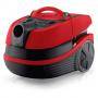 Перяща прахосмукачка bosch bwd421pet, 2100 w, аксесоари за домашни любимци, филтър hepa, турбо четка и четка за матраци, червена