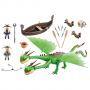 Комплект плеймобил 9458 - playmobil - ръфнът и тъфнът с барф и белч, 2900396