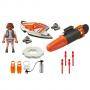 Комплект playmobil 70004  - шпионски екип подводно оръдие, 2970004