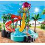 Комплект за игра playmobil, воден парк с пързалки, 2970609