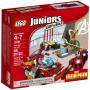 Конструктор лего джуниърс - железния човек срещу локи - lego juniors, 10721