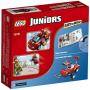 Конструктор лего джуниърс - железния човек срещу локи - lego juniors, 10721