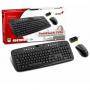 Комплект клавиатура + мишка (безжични)  genius wireless twin touch 720e usb - 31340140119