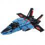 Конструктор лего техник - реактивен самолет за състезания, lego technic, 42066