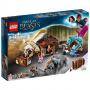 Конструктор лего хари потър - сандъкът с магически създания на newt, lego harry potter, 75952