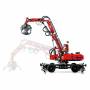 Конструктор, lego technic, товарен кран, 42144