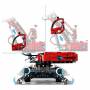 Конструктор, lego technic, товарен кран, 42144
