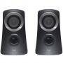 Аудио система logitech 2.1 speaker system z313, черен, 980-000413