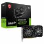 Видео карта msi geforce rtx 4060 ti 16gb ventus 2x black, 3 x dp, 1 x hdmi, msi rtx4060ti vent 2x bk 16 oc