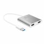 Адаптер j5create jua365, за 2 монитора, usb-a 3.0 - dual hdmi, j5-jua365