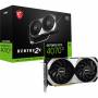 Видео карта msi geforce rtx 4070ti ventus 2x oc, 12gb gddr6x, 192 bit, 1x hdmi 2.1a, 3x dp, rtx_4070_ti_ventus_2x_12g_oc