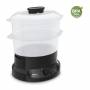 Уред за готвене на пара tefal mini compact, 6l, 800w, черен, vc139810