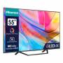 Телевизор hisense a7kq, 55 инча, 4k ultra hd 3840x2160, qled, fald, quantum dot, hdr 10plus, hlg, dolby vision, dolby atmos, smart tv, wifi 5ghz, wifi