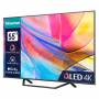 Телевизор hisense a7kq, 55 инча, 4k ultra hd 3840x2160, qled, fald, quantum dot, hdr 10plus, hlg, dolby vision, dolby atmos, smart tv, wifi 5ghz, wifi