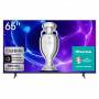 Телевизор hisense e7kq, 65 инча, 4k uhd 3840x2160, qled, quantum dot, hdr 10plus, hlg, dolby vision, dts virtual x, smart tv, wifi 5ghz, wifi direct, 