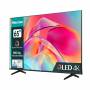 Телевизор hisense e7kq, 65 инча, 4k uhd 3840x2160, qled, quantum dot, hdr 10plus, hlg, dolby vision, dts virtual x, smart tv, wifi 5ghz, wifi direct, 