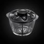 Мини чопър russell hobbs desire, 200w, 500мл, стъклена купа, червен, 24660-56