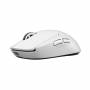 Мишка logitech g pro x superlight 2, gaming, 32000 dpi, wireless, usb type-c, бяла, 910-006638