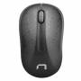 Мишка natec toucan, wireless, 1600 dpi, optical, черен/сив, nmy-1650