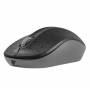 Мишка natec toucan, wireless, 1600 dpi, optical, черен/сив, nmy-1650