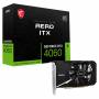 Видео карта msi nvidia geforce rtx 4060 aero itx 8g oc, 8gb gddr6, 128bit, 3 x dp, 1 x hdmi, rtx_4060_aero_itx_8g_oc