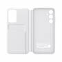 Калъф за смартфон samsung galaxy a55, smart view wallet case, бял, ef-za556cwegww