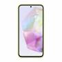 Калъф за смартфон samsung galaxy a35, silicone case, жълт, ef-pa356tmegww