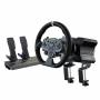 Волан moza r5 bundle r5 base, es wheel, sr-p lite double, r5 table clamp за pc, черен, moza-bun-r5