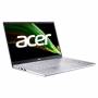 Лаптоп acer swift 3, sf314-43-r0w7, 14 инча, ips 1920x1080, amd ryzen 7 5700u (1.8ghz up to 4.3ghz, 12mb), сребрист,  nx.ab1ex.01l