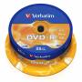 Dvd-r verbatim azo 4.7gb 16x matt silver surface, 25 броя в шпиндел, 43522