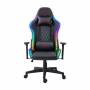 Геймърски стол xtrike me, rgb подсветка, черен, gc-907