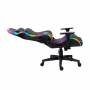 Геймърски стол xtrike me, rgb подсветка, черен, gc-907