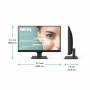 Монитор benq gw2490, 23.8 ips, gtg 5ms, 1920x1080 fhd, 100hz, 99% srgb, eye care reminder, flicker-free, lbl, b.i. gen 2, 20m:1 dcr, 8 bit, 250cd/m2, 