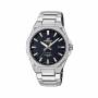 Мъжки часовник casio, edifice, saphire crystal, водоустойчив, каишка от неръждаема стомана, сапфирено стъкло, efr-s108d-1avuef