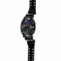 Мъжки часовник casio g-shock classic, 20bar, корпус от полимер, верижка от полимер, led подсветка, черен, ga-100rgb-1aer