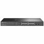 16-портов суич tp-link omada sg3218xp-m2 2.5g и 2-порта 10ge sfp+ l2+ управляем с 8-порта poe, sg3218xp-m2_vz