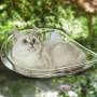 Хамак за котки catnest 9172, вакуумно прикрепване, висящ, до 10 кг, прозрачен