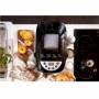 Хлебопекарна mesko ms 6022, 1/1.5 кг, 850 w, 15 програми, lcd дисплей, двойна бъркалка, подвижна кошница, черен