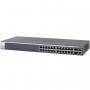 Netgear 24x 10/100 layer2 managed switch with 2x 10/100/1000 ports and 2 gbic slots (enhanced fsm726) - fsm726-300eus