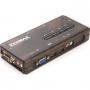 Едимакс 4 port usb kvm switch plastic case - edim-ek-uak4