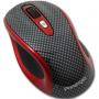 Mouse prestigio bluetooth mouse 3d3b (wireless, laser 800/1600dpi, 4btn, usb, carbon/red) retail, 1-pk - pj-msl2b