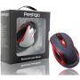 Mouse prestigio bluetooth mouse 3d3b (wireless, laser 800/1600dpi, 4btn, usb, carbon/red) retail, 1-pk - pj-msl2b