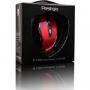 Input devices - mouse prestigio (wireless, laser 800/1600dpi,6 btn,usb) black/red - pj-msl2wr